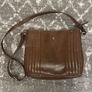 Ashwood Genuine Leather Crossbody Bag
